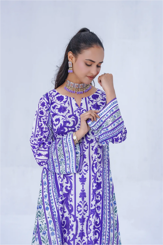 Blue Depth Kaftan