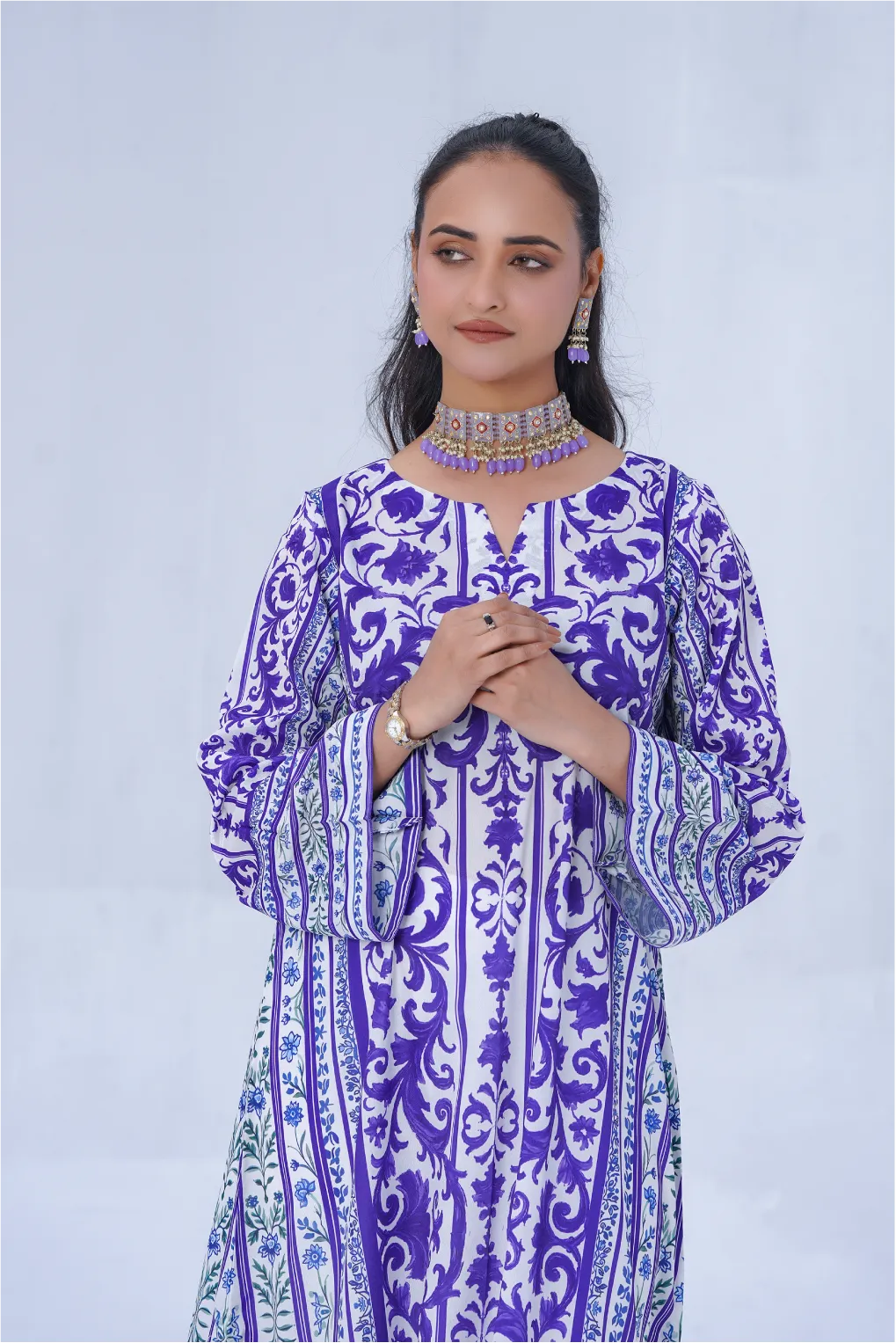 Blue Depth Kaftan