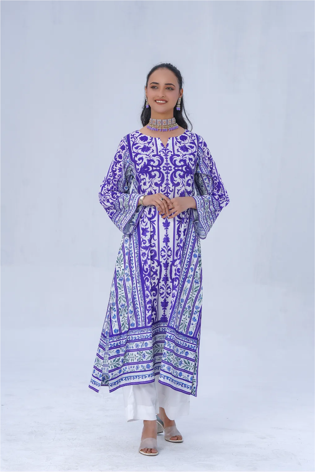 Blue Depth Kaftan